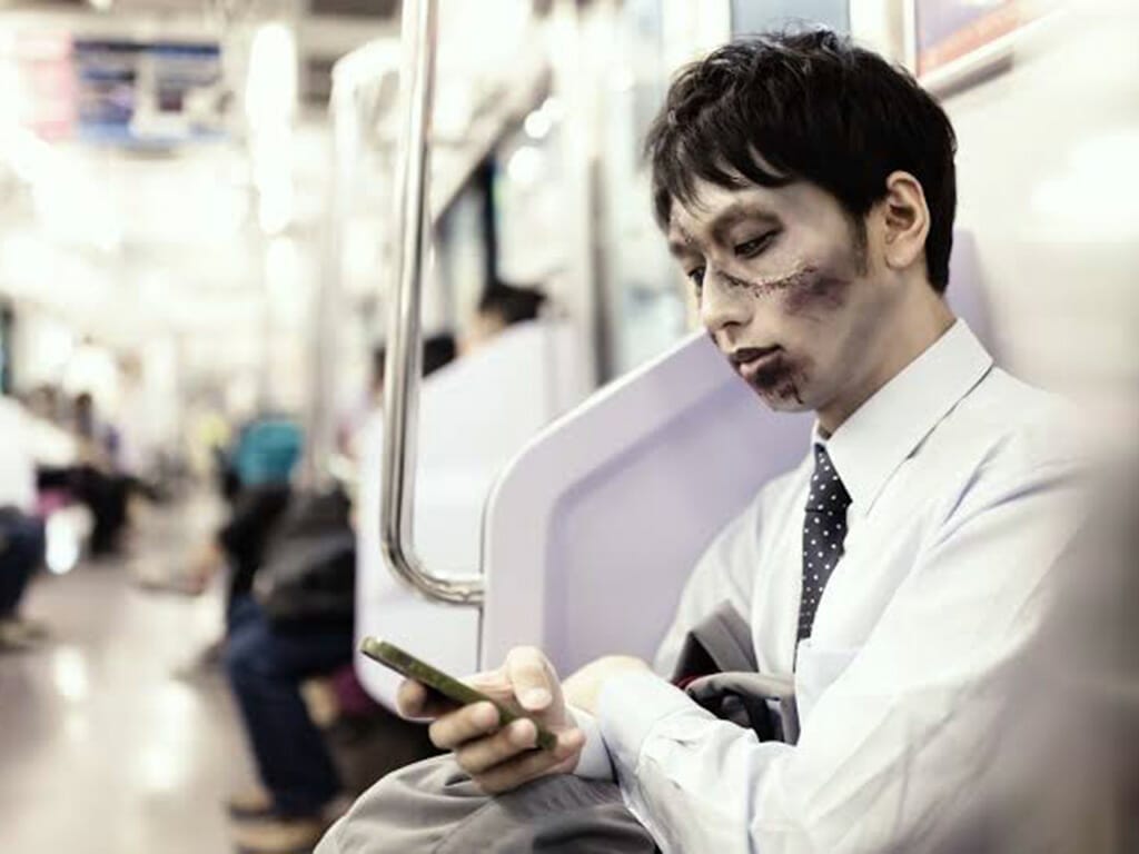 コロナ禍で出勤する社畜