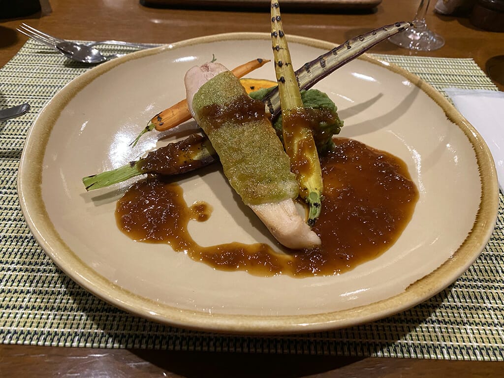 軽井沢マリオットホテルのディナー