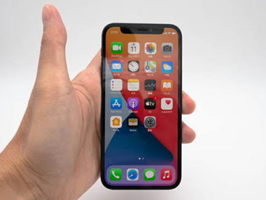 iPhone12miniのサイズ
