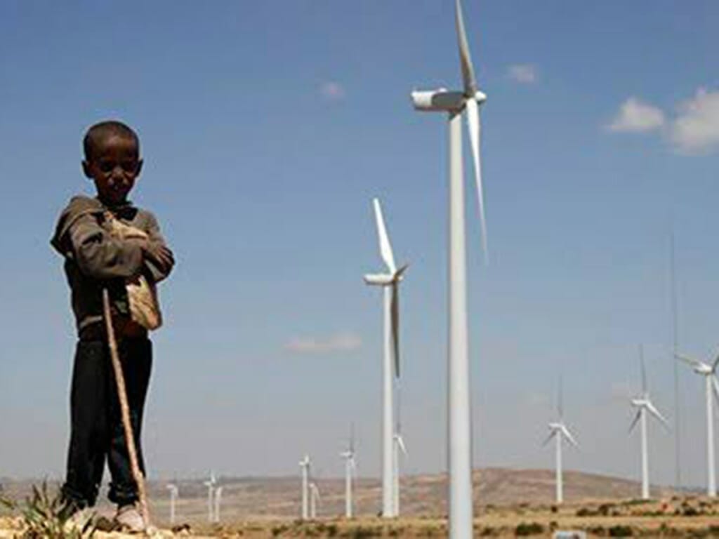 アフリカの風力発電