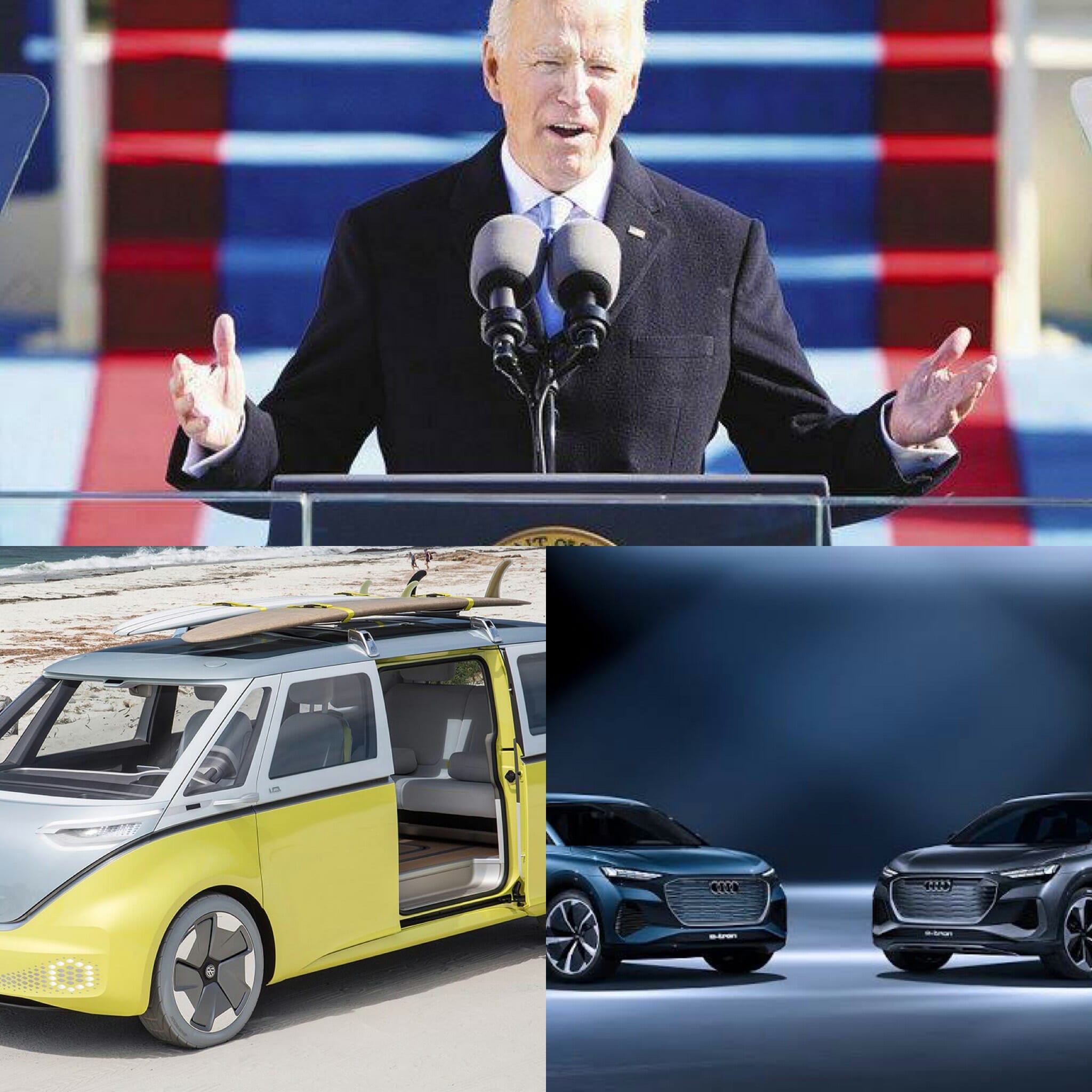 バイデン大統領とEV化するドイツ車