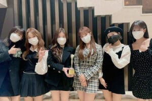KF94マスクを着用した韓国アイドル