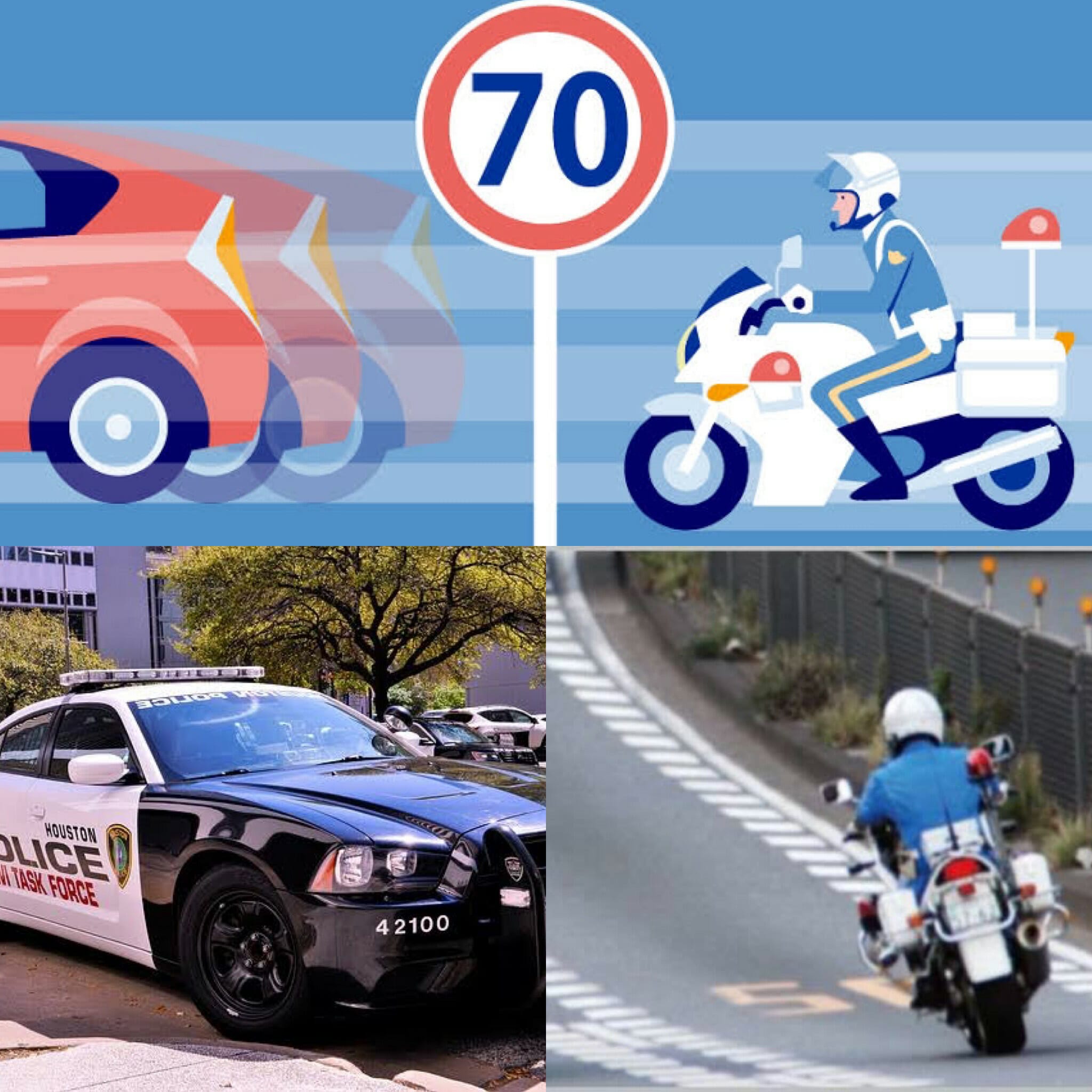 交通違反の取り締まり