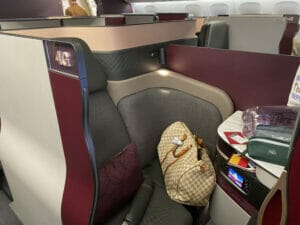 カタール航空QSuite座席