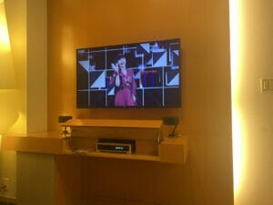 シェラトングランドホテル広島のテレビ