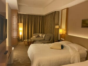 シェラトングランドホテル広島の寝室