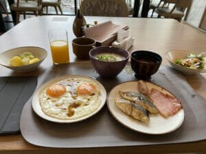 コートヤードバイマリオット名古屋の「CRUST」の朝食